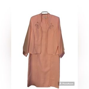 Anthony Richards, a line suit dress